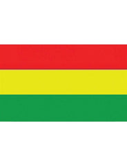 Drapeau rouge jaune vert