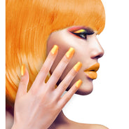 Ongles oranges