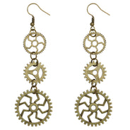 Boucles d'oreilles steampunk