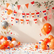 Décoration orange