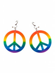 Boucles d'oreilles arc-en-ciel