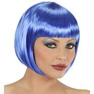 Perruque bleue