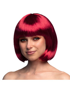 Boland Boblijn pruik Cabaret robijn rood