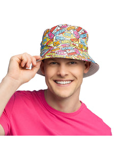 Boland Bucket hat Rave pop art