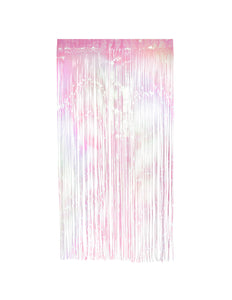 Boland Foliegordijn Iriserend wit