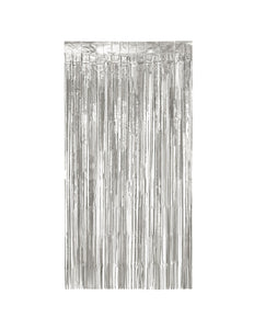 Boland Foliegordijn Metallic zilver