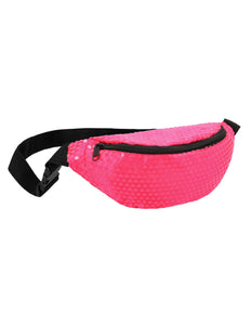 Boland Heuptasje pailletten neonroze