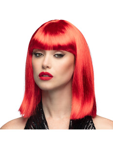 Boland Pruik Dance neon rood