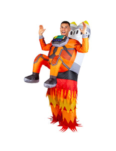 Wicked Costumes Opblaasbare raket man