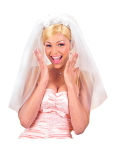 Widmann SRL Bruidsluiers met witte roosjes