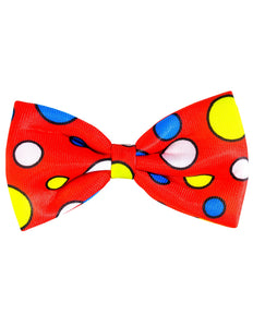 Widmann SRL Clownsstrik rood met bollen