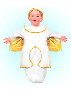 Widmann SRL Engel kostuum baby trappelzak