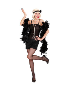 Widmann SRL Flapper Jurk Zwart