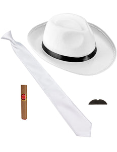 Widmann SRL Gangster verkleedset wit