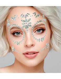 Widmann SRL Gezichtsdecoratie dag van de doden diamant Joss