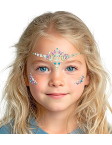 Widmann SRL Gezichtsdecoratie tovenaar / heks Milan kind