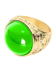 Widmann SRL Gouden ring met groene steen