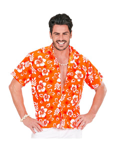 Widmann SRL Hawaii shirt oranje tropical Danny