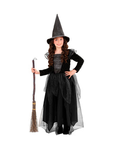 Widmann SRL Heksen kostuum Klaartje zwart