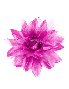 Widmann SRL Paars/Lila haarclip met bloem