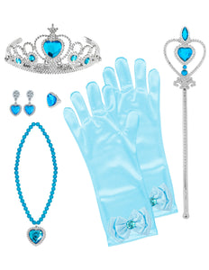 Widmann SRL Prinses set Anna blauw