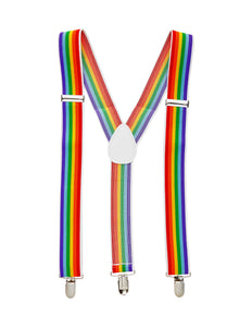 Widmann SRL Regenboog bretels rechte streep