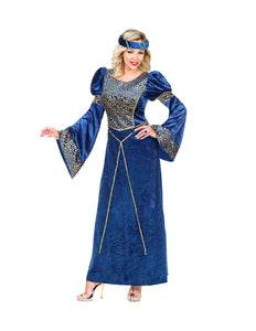 Widmann SRL Renaissance kostuum blauw