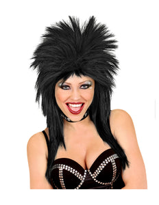Widmann SRL Rockster pruik zwart punk