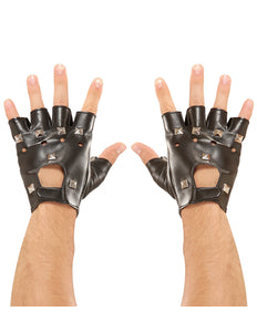 Widmann SRL Vingerloze handschoenen mat spijkers