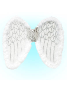 Widmann SRL Witte engel vleugels met marabou