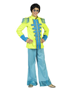Funny Fashion Beatles Jas in groen