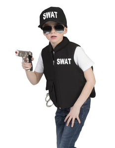 Funny Fashion Kogelvrij swat vest voor kids
