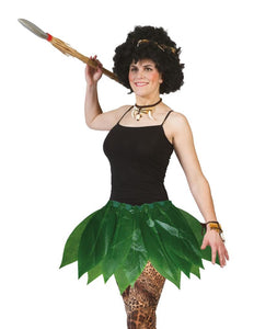 Funny Fashion Rok met bladeren volwassenen