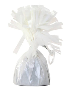 PartyXplosion Ballongewichtje wit 140 gram Ø6cm