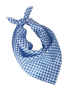 PartyXplosion Oktoberfest sjaaltje blauw/wit