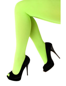 PartyXplosion Panty 60 den microfiber fluor groen one size