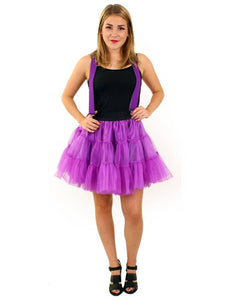PartyXplosion Petticoat paars 2-laags