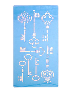 PartyXplosion Sjabloon Steampunk sleutels