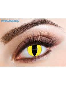 Wicked Costumes Gele kat lenzen