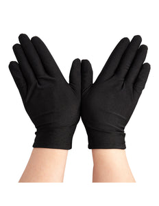 Wicked Costumes Korte dames handschoenen zwart Lini