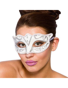 Wicked Costumes Oogmasker Verona wit