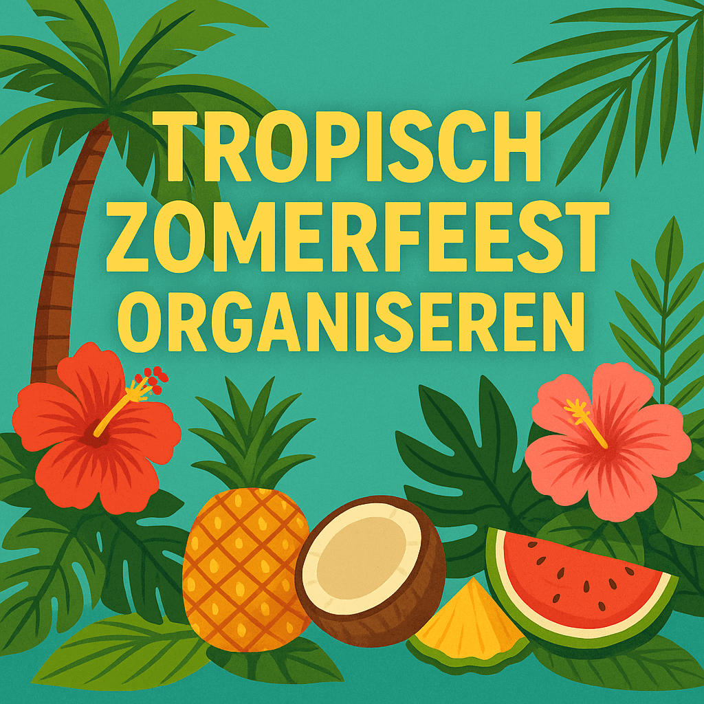 Tropisch zomerfeest organiseren: jouw ultieme gids