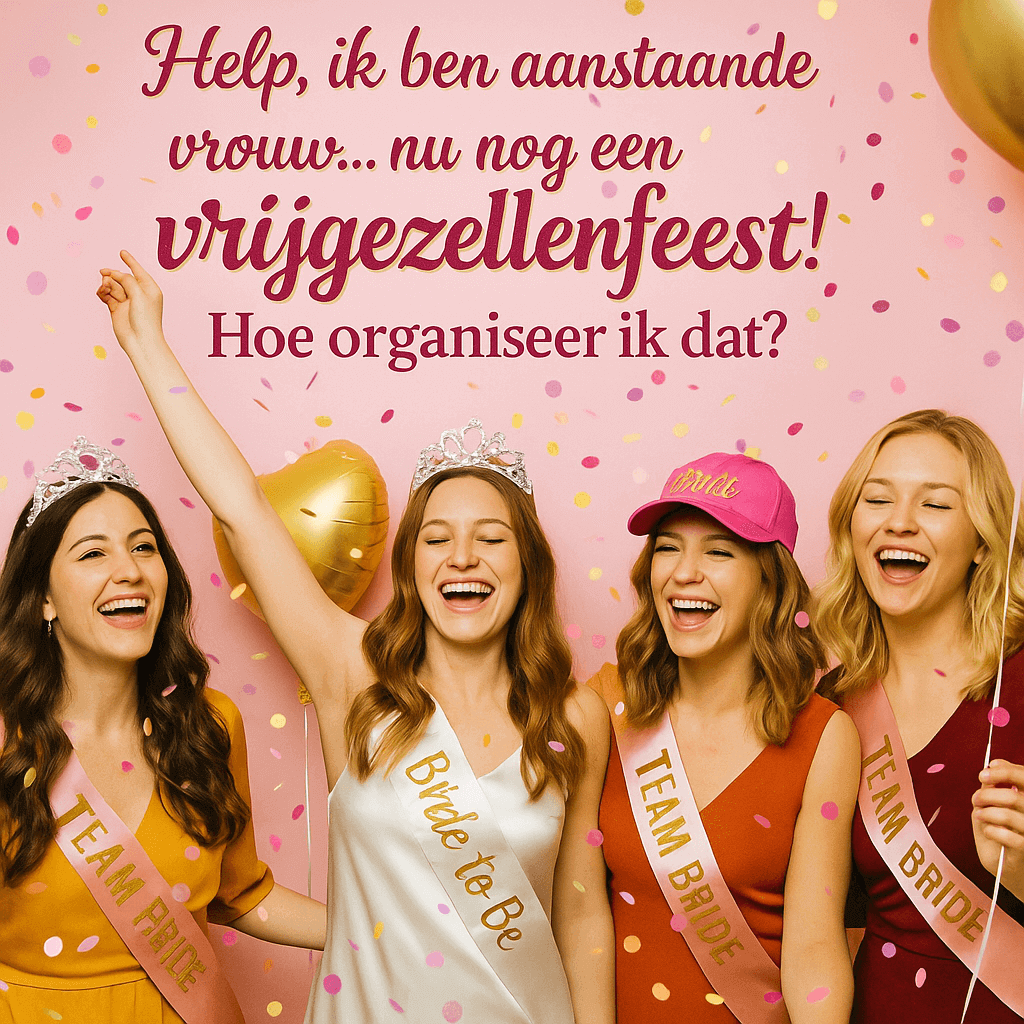 Help, ik ben aanstaande vrouw… nu nog een vrijgezellenfeest! Hoe organiseer ik dat?