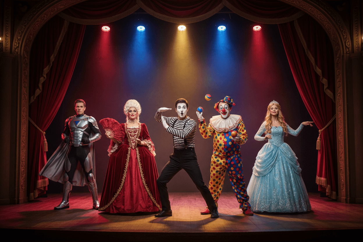 Top 10 theaterkostuums voor een onvergetelijke Internationale Theaterdag