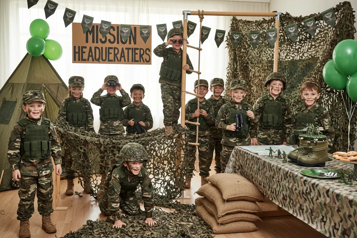 Soldaten en leger kinderfeest: complete gids voor een militair avontuur