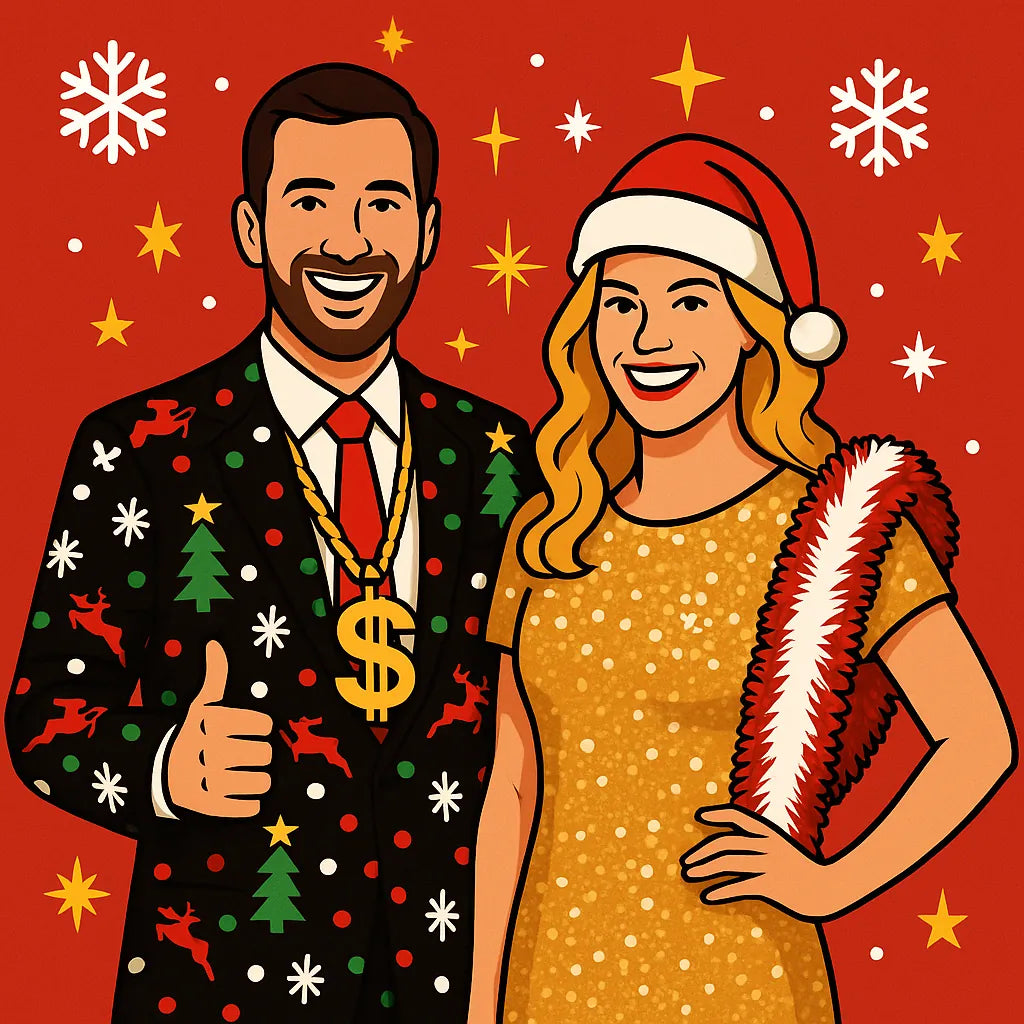 Dresscode Toppers Kerst 2025: glitter, goud &amp; kerstglam!