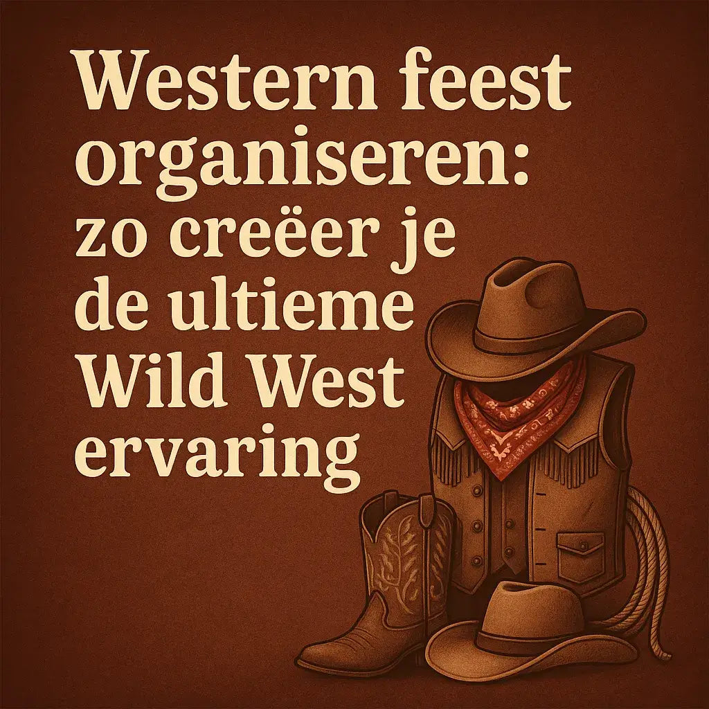 Western feest organiseren: zo creëer je de ultieme Wild West ervaring