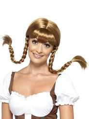 Perruque avec des tresses