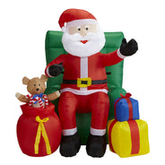 Père Noël gonflable