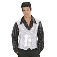 Gilet argenté